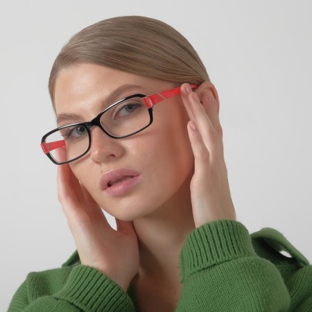 Ready glasses east 1320, red color, -5.5-4