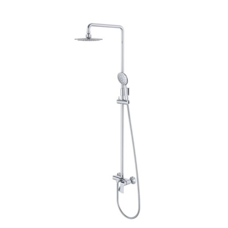 Shower mixer IDDIS chip chisb1fi06, 350x200x1400 mm, with the upper shower, chrome