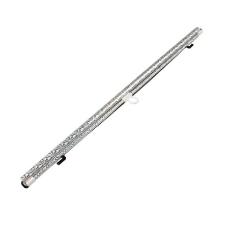 Car curtain for glass, sliding, 68 × 125 cm, chrome-1