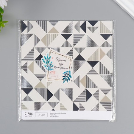 Scraping paper "Scandy" density 180 grams set 10 pcs 15.5x17 cm-4