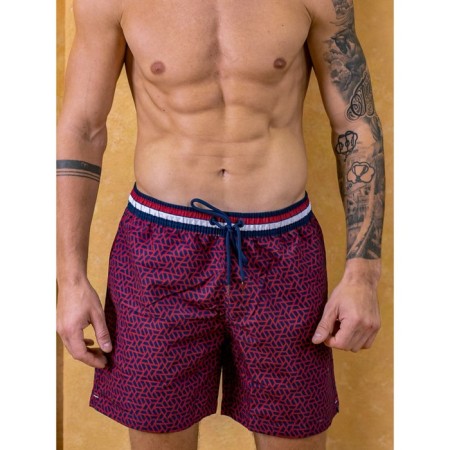 Male ISee shorts, size 50, burgundy color