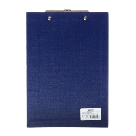 A tablet with a clamp A5, 245 x 175 x 3 mm, covered with high -quality boumvinyl, blue color (clipboard)-2