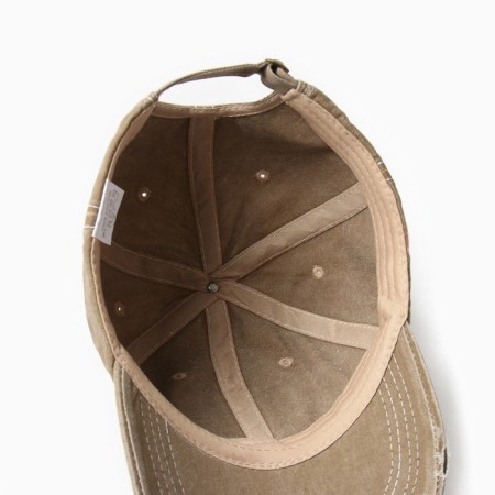 Men's cap Minaku "Tiger", sandy color, rr 56-58-3