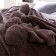 Super Ball bedspread, size 220x240 cm, mokko color