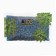 Soil "Blue Metallic" Decorative Sand is quartz, 250 g of fry.1-3 mm
