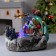 LED figure "Square with a fountain" 23 × 19 × 16 cm, polystone, batteries AAAX2 (not in the kit), glow of multi