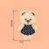 Thermal appliance "Bear", 10.5 × 7 cm, beige color