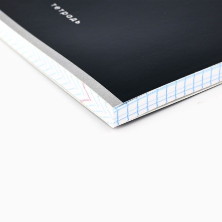 Notebook A5, 96 liters on the paper clip, 4 pcs "Black Notebooks" mix-1