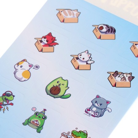 Set of stickers "jokes" 100 pieces, A6-4