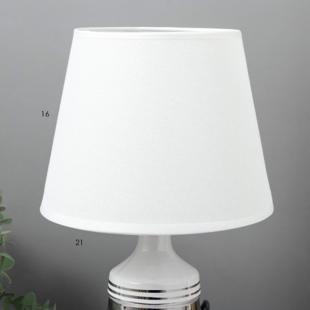 Bulbed lamp 16501/1 E14 40W Belo-chromium 20x20x32 cm Risalux-3