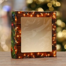 Folding box with the 