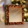 Folding box with the "Merry Christmas" window 20 x 20 x 4 cm