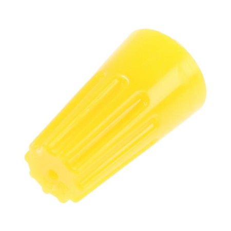 The clamp connecting DüWI SIZ-4, 10 mm2, isolating, yellow, 10 pcs.