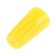The clamp connecting DüWI SIZ-4, 10 mm2, isolating, yellow, 10 pcs.