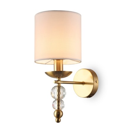 Bra Freya Fr1009wl-01BS Side, 212x150x380 mm, E14, 1x40W, brass color