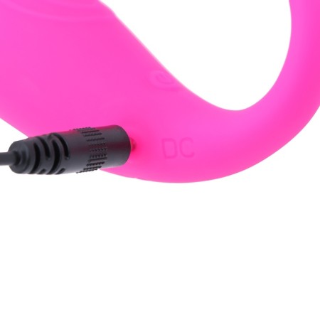 Vibroyaite Oka-Fucks, with shock stimulation G Spot, App, ZU USB, 9 modes, pink-4