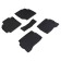 Rubber rugs with a high side for Nissan Almera Classic (B10), 2006-2013