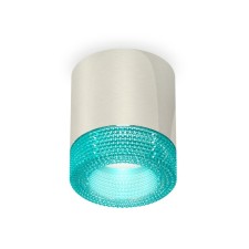 Lumber of the invoice with composite crystal Ambrella Light, XS7405005, MR16 GU5.3 LED 10 watts, silver color, blue