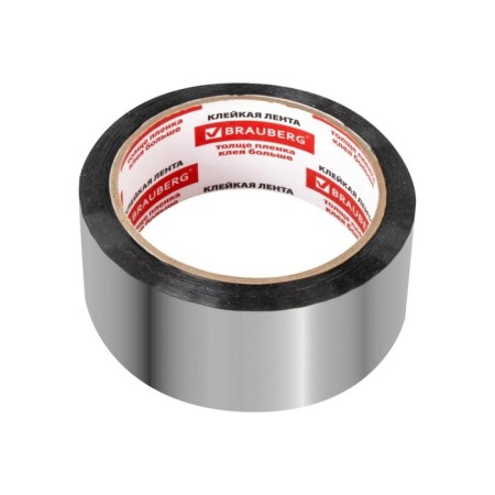 Metallized Brauberg 606768, polypropylene base, 48 mm x 50 m-1