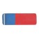 Lastik Faber-Castell rubber 7070, 50 x 18 x 8, two-sided for pencils and ink, red-blue