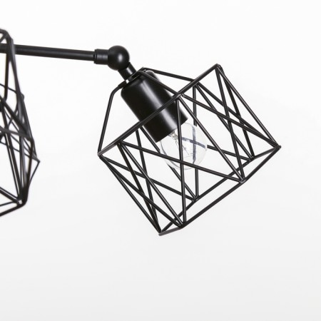 Chandelier "Network" 5x40W E27 Black 70x70x34 cm Bayerlux-3