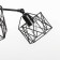 Chandelier "Network" 5x40W E27 Black 70x70x34 cm Bayerlux