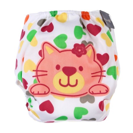 Reusable diaper "hearts"-5