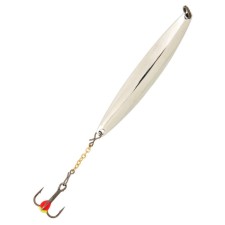 Vertical Winter Lucky John Nail Blade with a chain and a tee, 5.5 cm, s blister