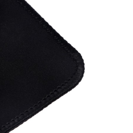 Mouse rug, gaming, 25x29x0.2 cm, overlock, black-2