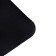Mouse rug, gaming, 25x29x0.2 cm, overlock, black