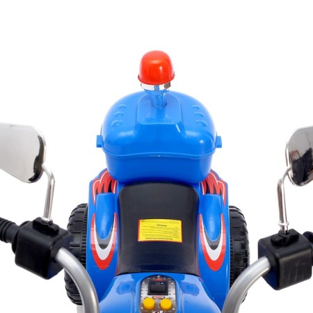 Electric car "Chopper", blue color-6