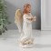 Souvenir Polystone "Angel-girl sings with a book" 12.5x6.5x5.3 cm