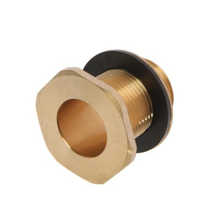 TIM SDF044, 1 ", for containers, with countrogike, brass-1
