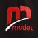 Male costume (sweatshirt/pants), black/red color, size 48 (l)