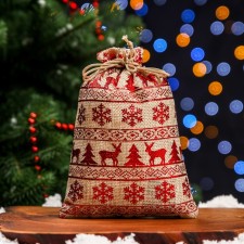 Gift bag from Scandinavia canvases, 13 x 18 cm