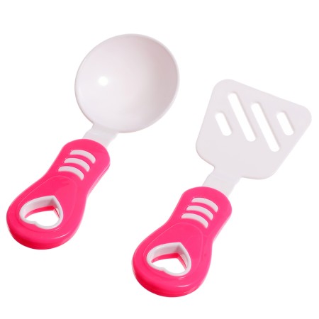 Game set of dishes "Cooking together", in a purse-4