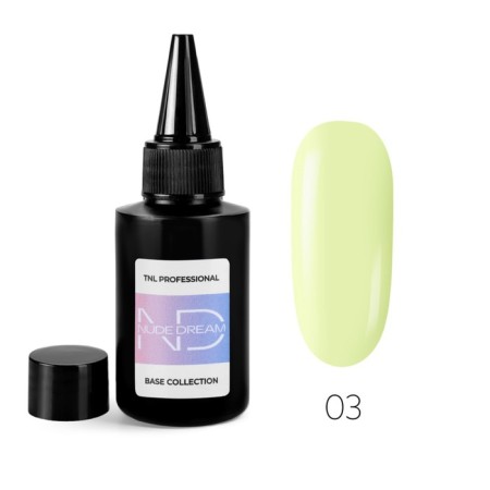 Color TNL Nude Dream Base, No. 03 banana syrup, 50 ml-1