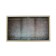 Breakfast table "steel" glass surface 50x30cm