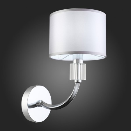 Wall lamp EVOLUCE. Sle107201-01. SNERE. 1x40 W, E14, 15x25 cm, color chromium-2