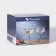 A set of glass glasses for champagne Elysia, 260 ml, 4 pcs