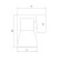 Interior backlight Elektrostandard, Cono GU10 95x75x110 mm, IP20, black color