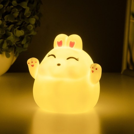 Night "Bunny" LED from 3xlr44 batteries 11.5x11x11.5 cm-2
