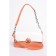 Cross-Body Bag, eco-leather, ludor orange, 24x6x15 cm