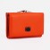 Women's wallet on magnets, orange color