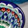Rishtan ceramics "Patterns", 18 cm, large, blue