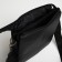 Male bag over the shoulder, Textura, external pocket, black color