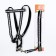 The reflective “bones” set, a collar of 120 x 1 cm, Osh 22-34 cm, fire 22-34 cm, black
