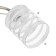 MIA chandelier 2x60W E27 gold, chrome 38x32x28cm