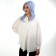 Carnival wig "anime" blue color