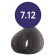 Hair carrier permanent cream, tone 7/12, blond, ash-violet, 60 ml